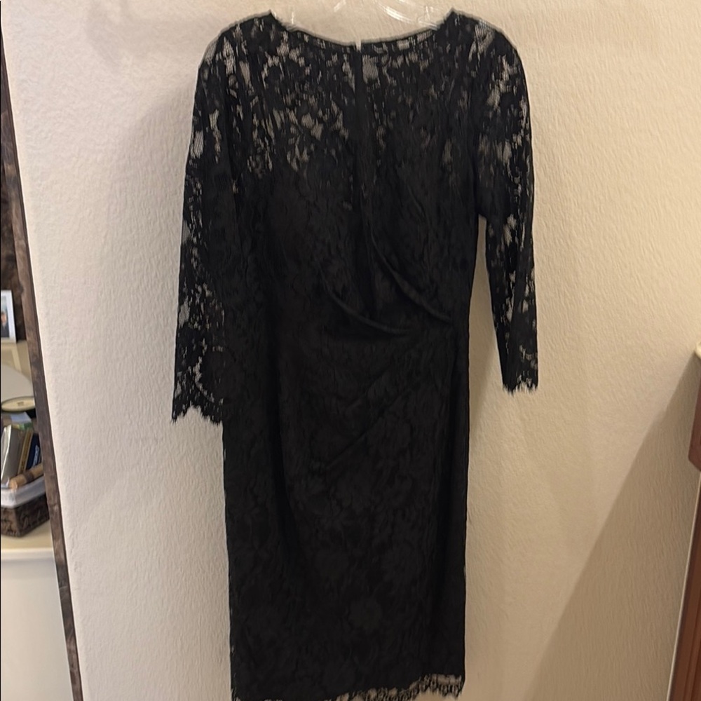 Chic Black Long Sleeve Dress